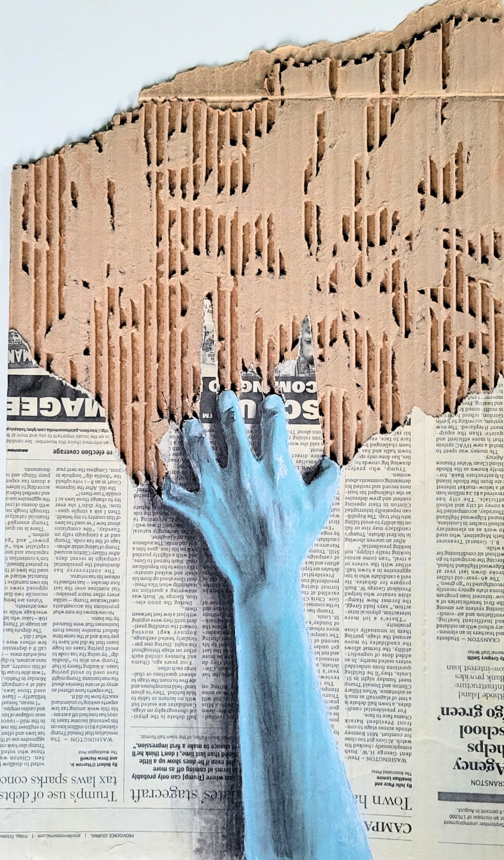 “Political Tear-Down”, 2016